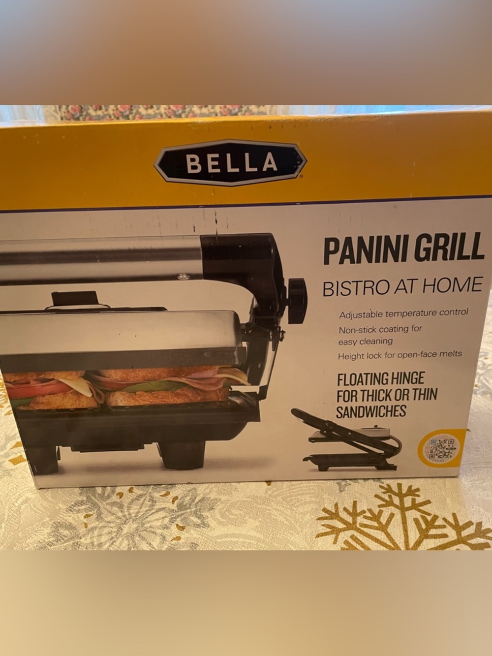 Bella Panini Grill- New - Picture 2 of 2